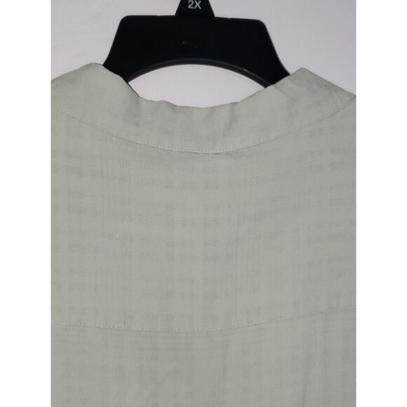 Men's Luau Silk Shirt Button Front Sportswear Beachy Career Evening Size 2XL - Picture 9 of 10
